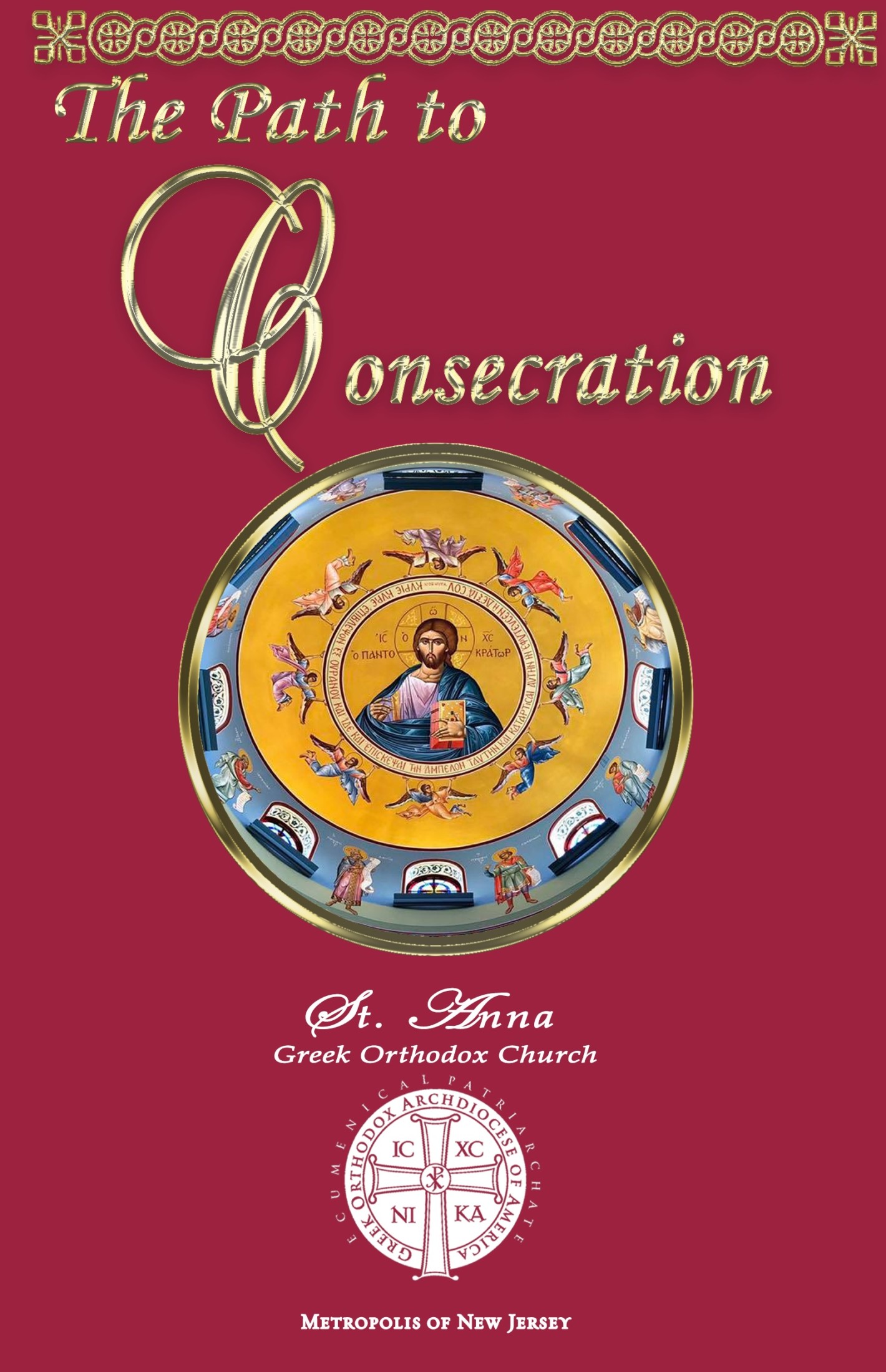 Consecration Brochure cover page